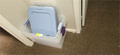 Lot Of Storage Totes