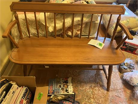 Wood Bench