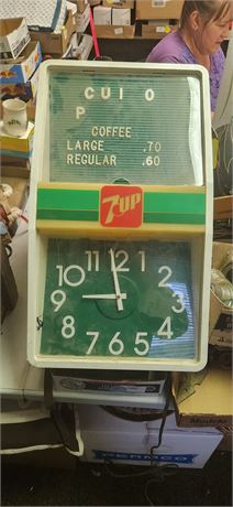 Seven up clock