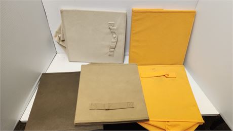 Lot Of Collapsible Storage cubes