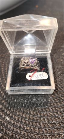 Amethyst ring