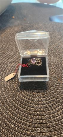 Amethyst ring