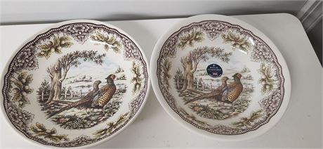 Royal Stafford Pheasant Plates