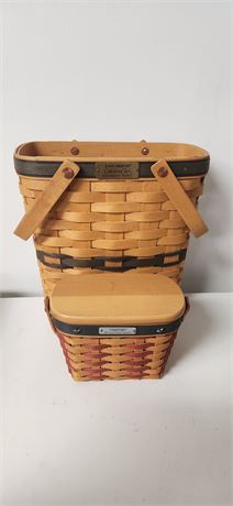 Two longenberger baskets