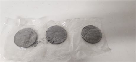 3 NRA Coins
