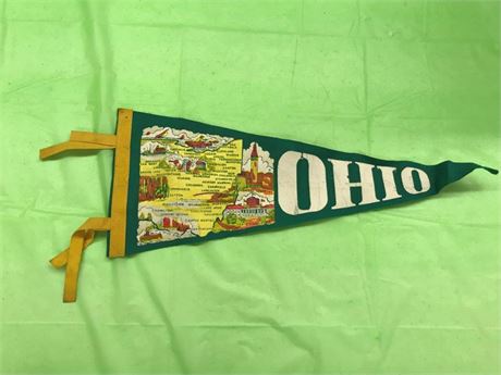 Vintage Ohio Pennant