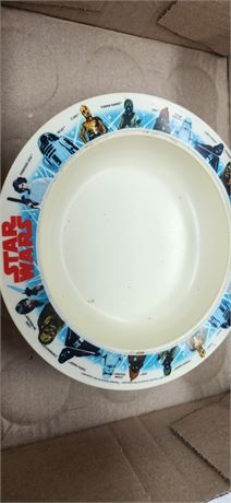 Star Wars Vintage Plastic Collectors Plate