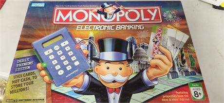 Monopoly Electronic Banker Board Game