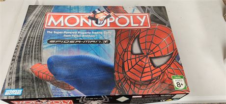 Spiderman Monopoly Board Game