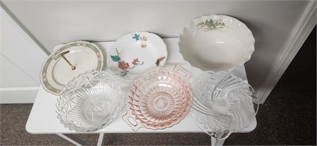 Lot Of Various Collectable Glassware