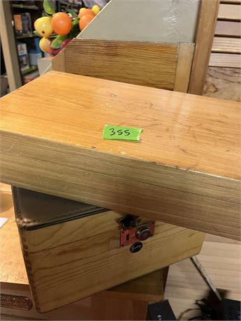 Wood Boxes, Shortrip Lock Box