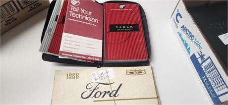Various Car Owners Manuals