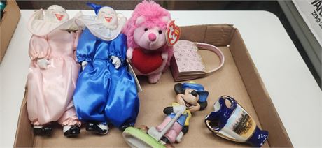 Mickey Mouse Figurine & Miscellaneous Items