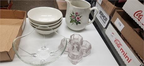 Lot Of Glassware