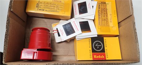 Kodachrome Mini Slides & Mini slide Viewer