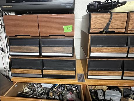 VCR Tapes and Storage Containers