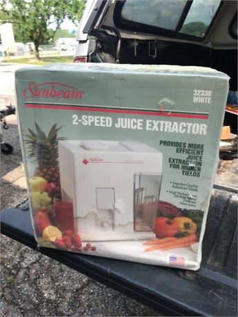 Sunbeam 2-Speed Juice Extractor