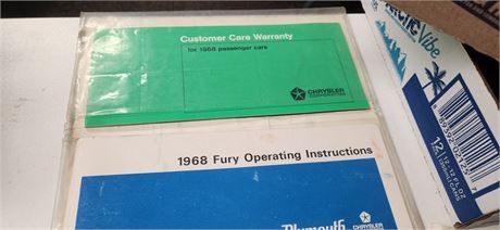 Various Cars Owners Manuals