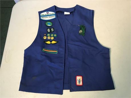 Girl Scouts Vest & Patches