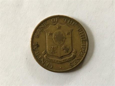 1960 Philippones 5 Centavos