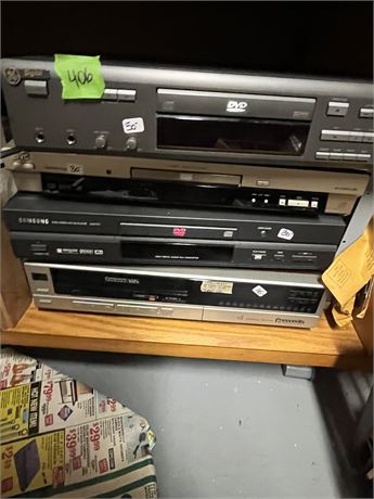 DVD Players, VHS Player