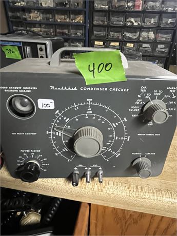 Vintage Heathkit Condenser Checker