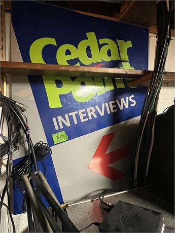 Cedar Point Sign