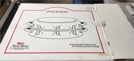 West Bend Oval Roaster Pan