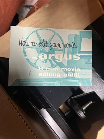 Argus 8mm Movie Outfit