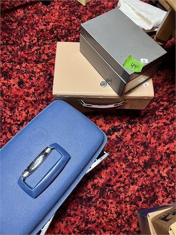 Lock Boxes, Suitcase