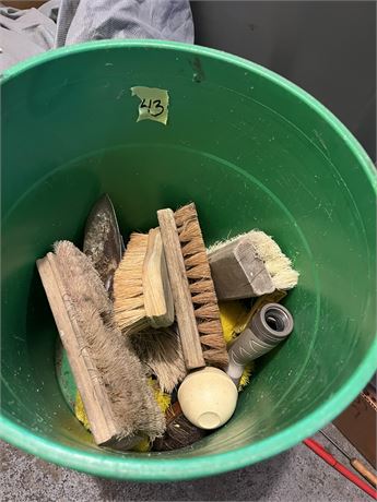 Bucket of Brushes