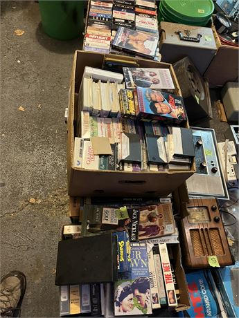 VHS Tape Lot