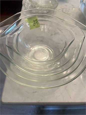 Pyrex Glass Bowls