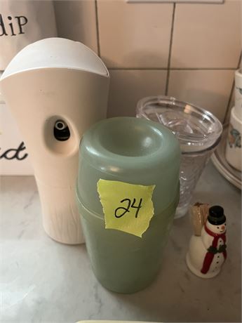 Air Freshener and Cups