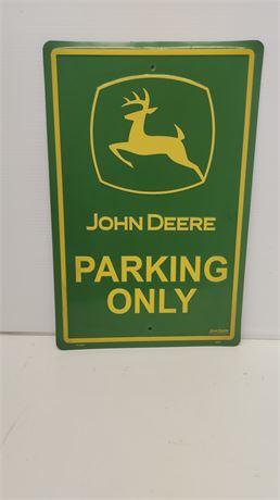 John Deere Metal Sign