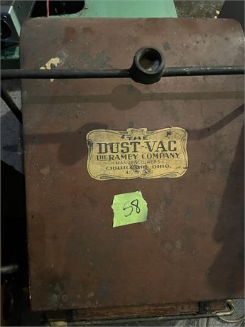 Antique Vacuum The Dust Vac