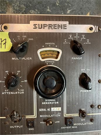 Supreme Signal Generator
