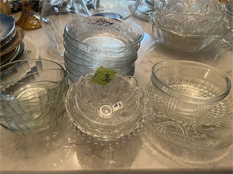 Glass and Crystal Bowls