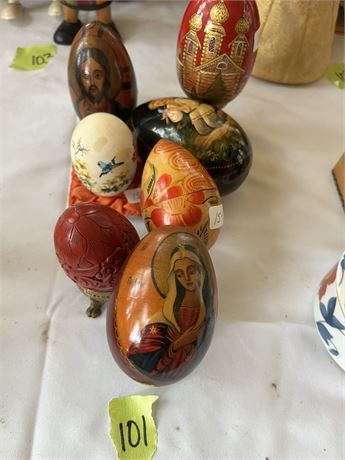 Hand Painted Russian Eggs