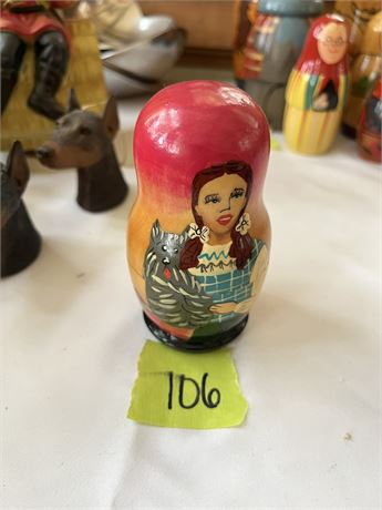 Wizzard of Oz Nesting Doll