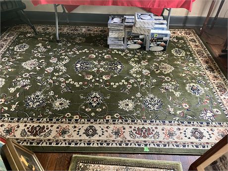 Area Rugs, Green, Large and Small