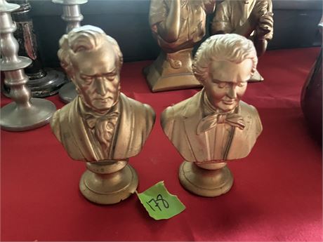 Collectible Colonial Bust Decor