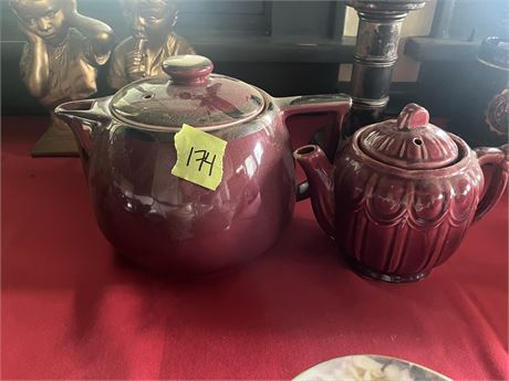 Teapots, Hall's Kitchenware
