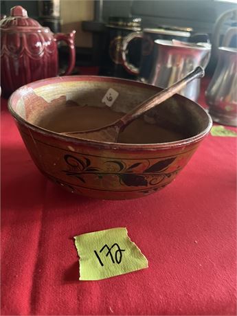 Wood Bowl and Spoon
