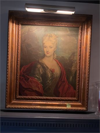 "Madame Dubois" Art with Light