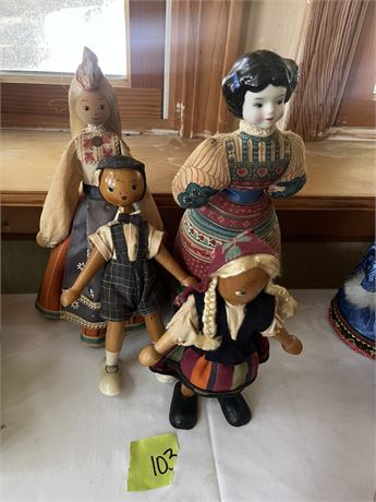 Collectible Dolls, Made in Polland, American Heirloom