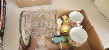 Lot Of Miscellaneous Glassware