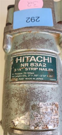 Hitachi 3 1/2" Strip Nailer. Works!!