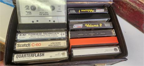 Lot Of Cassette Tapes