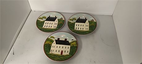 Lot Of 3 Collector Plates